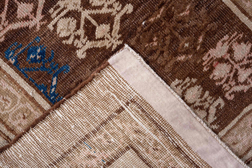 Antique Cam Hamadan Runner Rug (3' x 10')